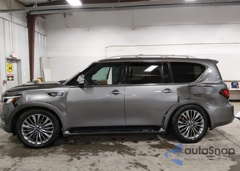 2021 Infiniti Qx80 Sensory Awd z USA, uszkodzony, nr VIN JN8AZ2BE0M9268938